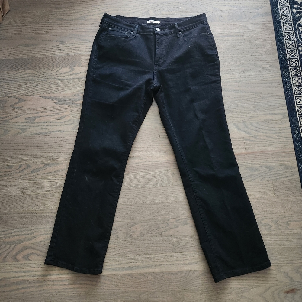 Closing up Shop!!!  Levi's 505 Straight Black Jeans W33 L30